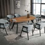 كريك كرسي رمادي وودي