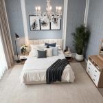 نيو ماروني طقم غرفة نوم 5 قطع وودي