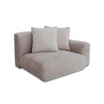 مقعد يد يسار جلسة أرضية سعودية كريمي وودي