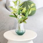 فازة مموجة خضراء وودي