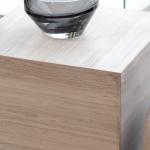 منسك طاولة جانبية رخام  60*60 سم وودي