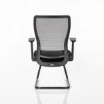 هاردي كرسي زوار شبكي أسود