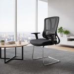 كرسي زوار شبك وودي