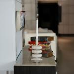 شمعدان بوهيمي بيج كبير وودي