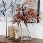 فازة ديكور زجاجية وودي