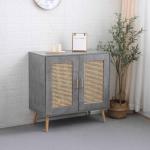 إيلورا بوفيه خشب رمادي