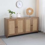 لينارو بوفيه خشب بني