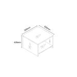 نيو ميامي طاولة جانبية وودي