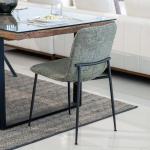 كروستا كرسي أخضر وودي