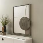 مونجي لوحة جدارية فاخرة وودي