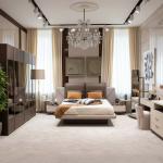 الاسكا طقم غرفة نوم كريمي 180×200 سم 7 قطع وودي