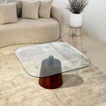 رافين طقم طاولة قهوة وودي