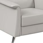 عليا كنب مكتبي ثلاثي رمادي 192 سم وودي