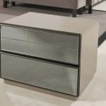 ايلات غرفة نوم 180×200 رمادي 8 قطع وودي