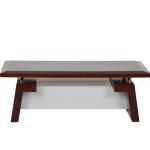 طاولة شاي كبيرة وودي