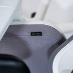 نيتشر كرسي مكتب رمادي دوار متحرك بمسند رأس وودي