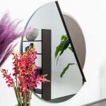 بوليرو كونسول مع مرآه باللون الجوز وودي