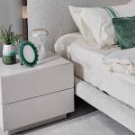 كشمير طقم غرفة نوم راقي كريمي 180×200 سم 7 قطع وودي