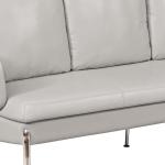 جون كنب مكتبي ثلاثي رمادي 184 سم وودي