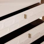 برادا طقم غرفة نوم بيج 180×200 سم 7 قطع وودي