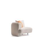 سان فيتو كنب 4 مقاعد كريمي 260 سم وودي