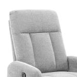 رونزا كرسي استرخاء هزاز رمادي وودي