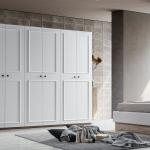 زيتا دولاب ملابس 6 أبواب وودي