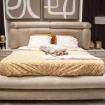 برادا طقم غرفة نوم بيج 180×200 سم 7 قطع وودي