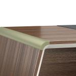 تنلى مكتب مدير فاخر 220 سم وودي