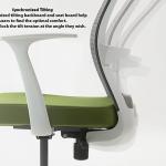 رايون كرسي مكتبي متعدد الألوان ودي