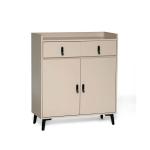 دولاب أحذية بابين