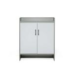 نيرو دولاب أحذية خشب مودرن بابين