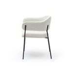 كليو كرسي أبيض وودي