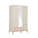 الايكا دولاب ملابس 3 أبواب وودي