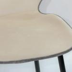 بيلي كرسي مخمل بيج