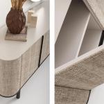 بيليز كونسول مع مرآة 4 أبواب بيج وودي