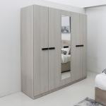 تورينو دولاب ملابس 5 أبواب وودي