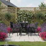 ميتا كرسي أنيق للحدائق والمقاهي