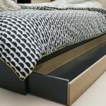 سرير تخزين إروان 90 ×200 سم وودي