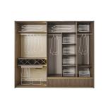 مونا دولاب ملابس 6 أبواب وودي