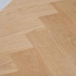 ثولان طاولة طعام 8 أشخاص بدون كراسي وودي