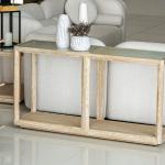 ساوث بانك كونسل بسطح زجاجي وودي