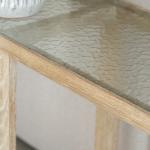 ساوث بانك كونسل بسطح زجاجي وودي