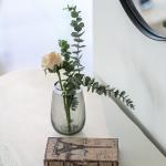 فازة شفافة وودي