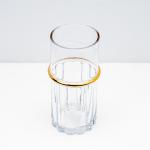 فازة بحزام ذهبي صغيرة وودي