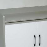 نيرو دولاب أحذية خشب مودرن بابين