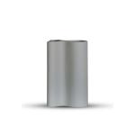 فازة سيراميك ذيتي متموجة وودي