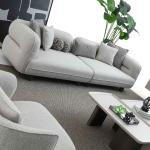 نيو هيرميس كنب 4 مقاعد كريمي 300 سم وودي