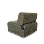 فيولا كنب فردي أخضر وودي