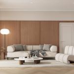 لاونج طوكيو كرسي استرخاء وودي